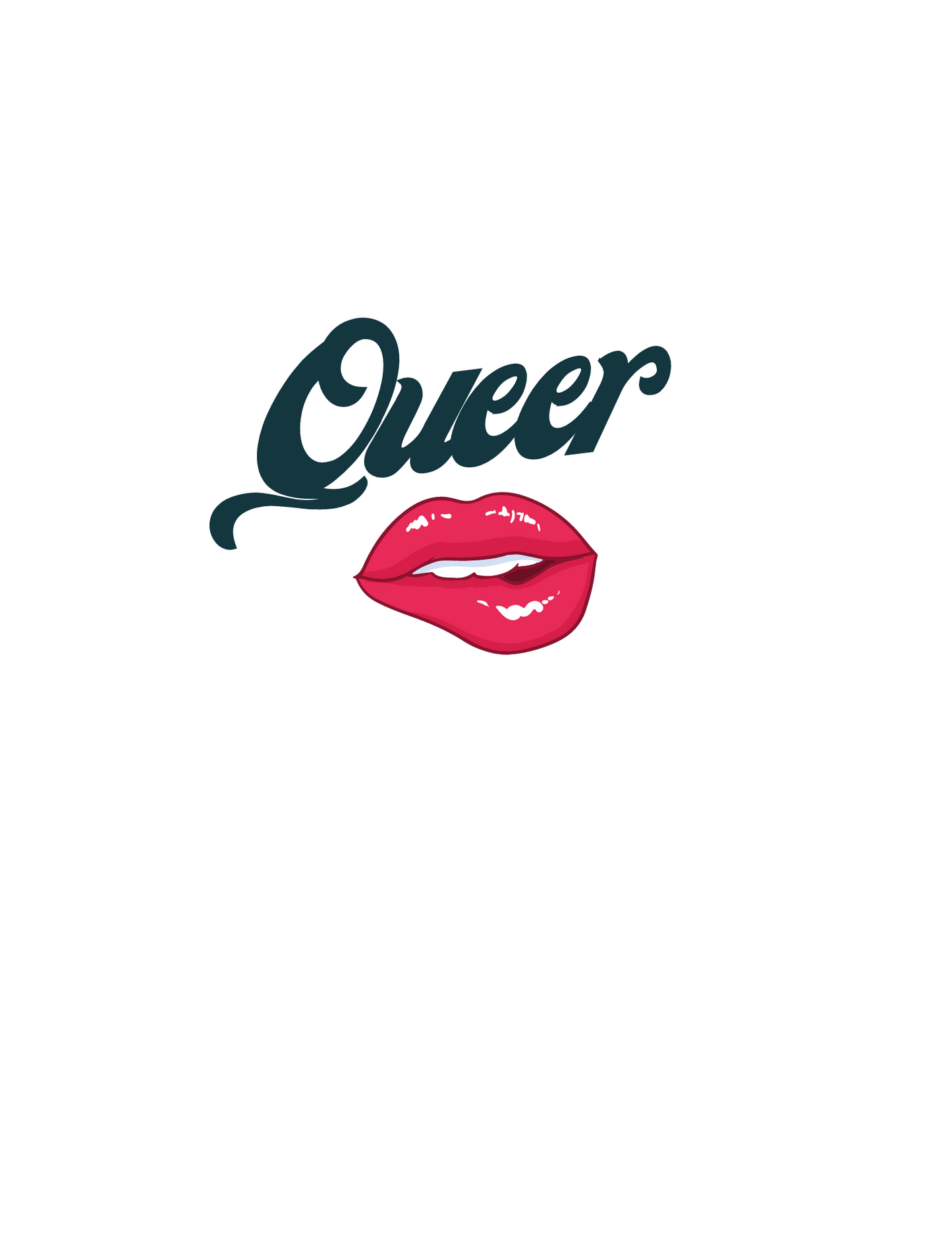 Queer Kiss Ringer Tee